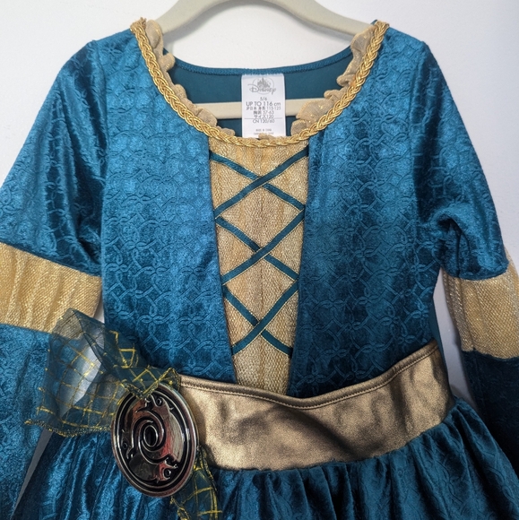 Disney brand "Merida" Princess dress, Girls size 5/6 - Picture 2 of 4